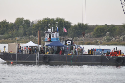 Corps retrieves piece of Civil War ironclad from Savannah River