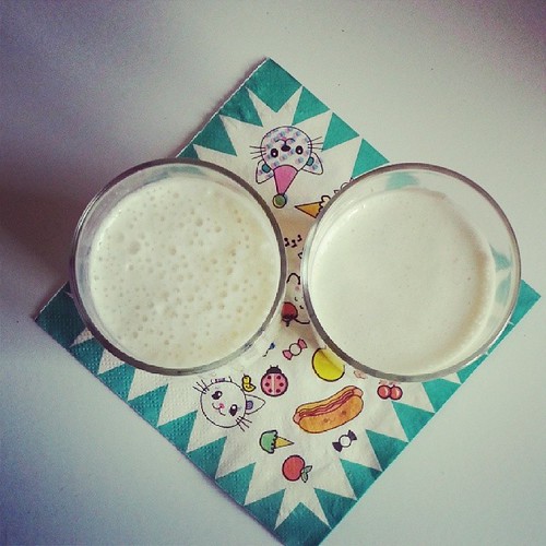 ♣ 2 smoothies à la poire pour commencer l'année ♣ #smoothie #poire #kawai #ourlittlefamily #france #blog