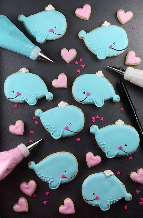 Whale Cookies