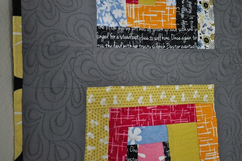 madrona quilting close up