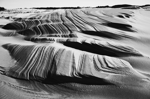 dunes ridge after heavy wind