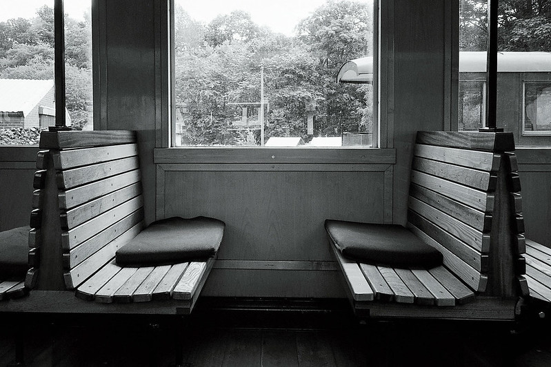 Seats in a train