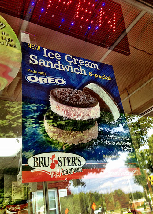 Oreo Ice Cream Sandwiches