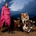 IMG_7008 - Maasai man and cattle