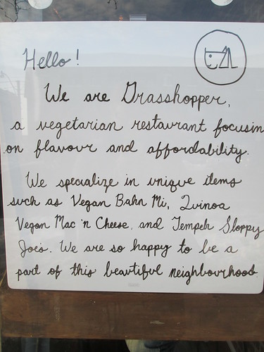 Sign at Grasshopper