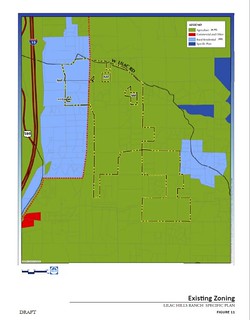 current zoning is agricultural (via draft Lilac Hills Ranch specific plan)