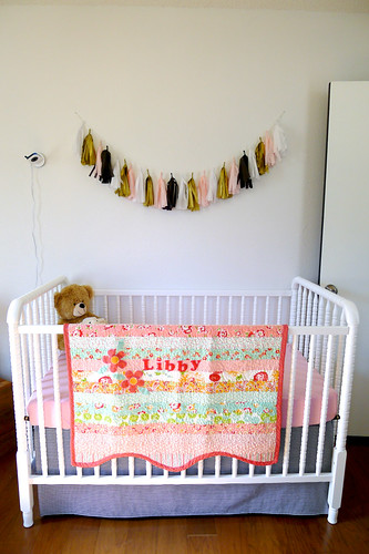 Libby's Crib and Bear