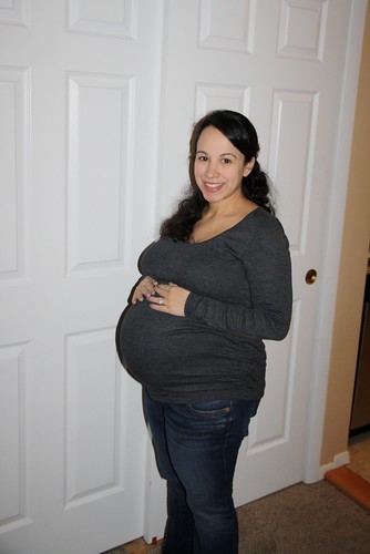 8 Months Pregnant 2014