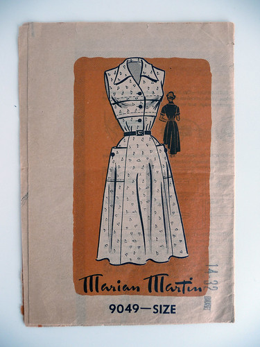 Sewing Pattern Marian Martin 1940s (9049)