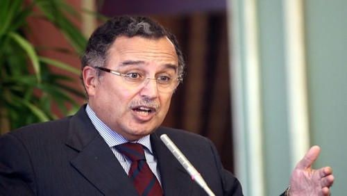 Egyptian foreign minister Nabil Fahmi granted an interview on Cairo's view of its relations with the rest of the African continent. Egypt has been suspended from the African Union. by Pan-African News Wire File Photos