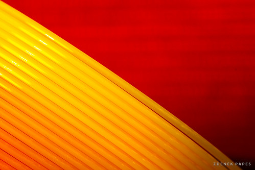 red and yellow by Zdenek Papes