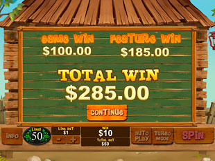 free Piggies and the Wolf free spins prize