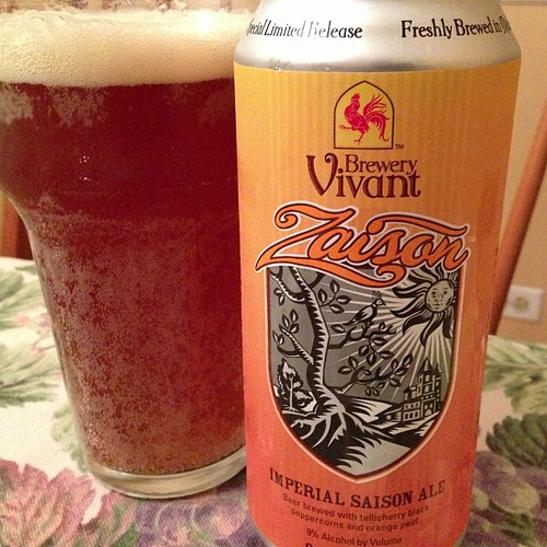 Brewery Vivant Zaison Imperial Saison