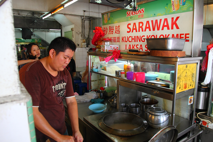 Sarawak-Noodle-Stall