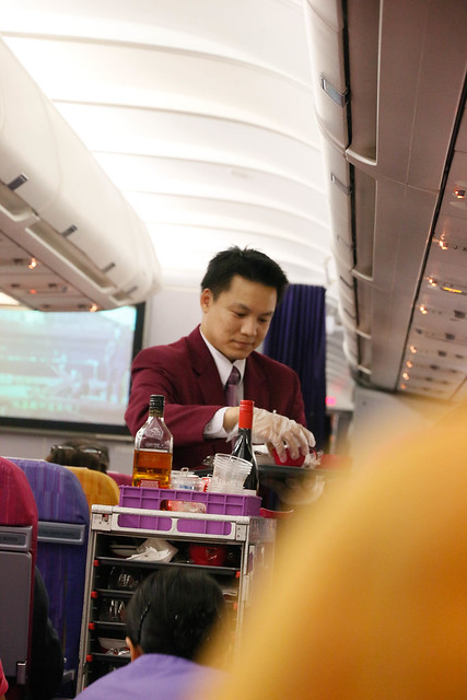 Thai Airways male cabin crew