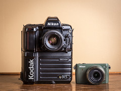 Kodak DCS 420 (1994) / Nikon 1 S1 (2013)