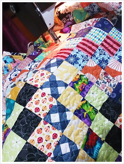 quilting scrappytripalong