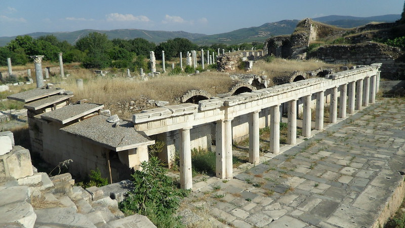 Basílica y termas de Afrodisias.