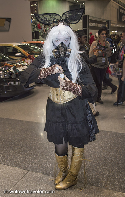 NY Comic Con Womens Costume Steampunk White Rabbit