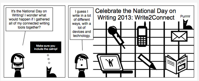 National Day on Writing 2013 Comic