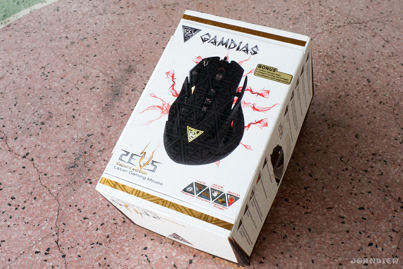GAMDIAS ZEUS Esport Edition Laser Gaming Mouse 2