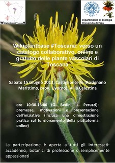 Catalogo piante vascolari Toscana