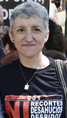 Emilia Moreno . Secretària gral. CGT País valencià
