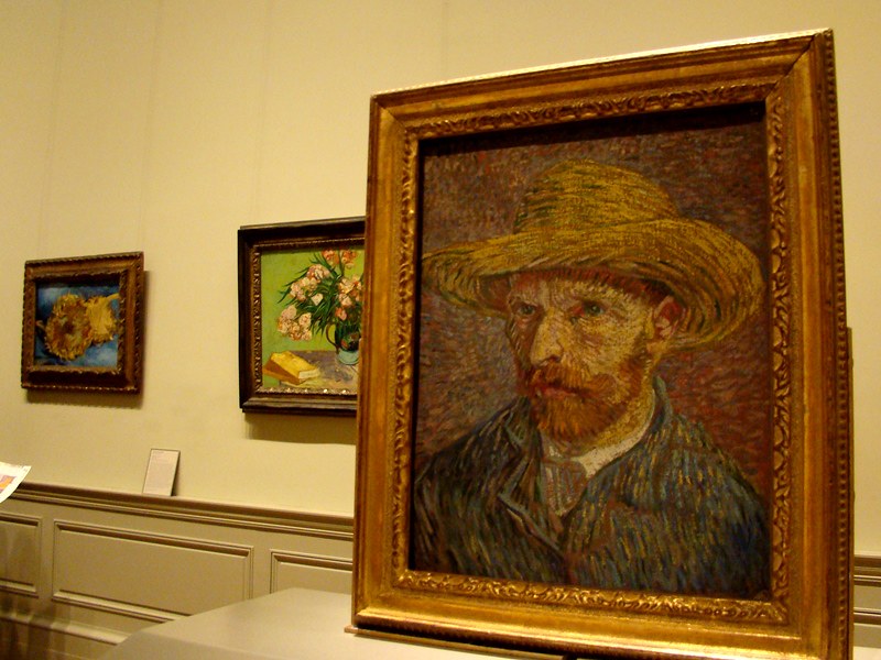 The Met Van Gogh portrait