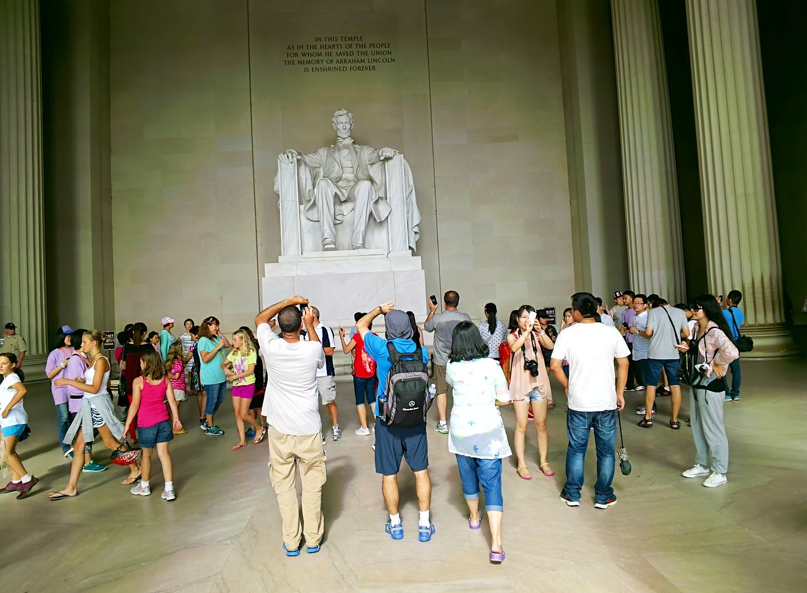 Lincoln Memorial Throughglass 27267