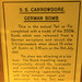 SS Carrowdore Bomb