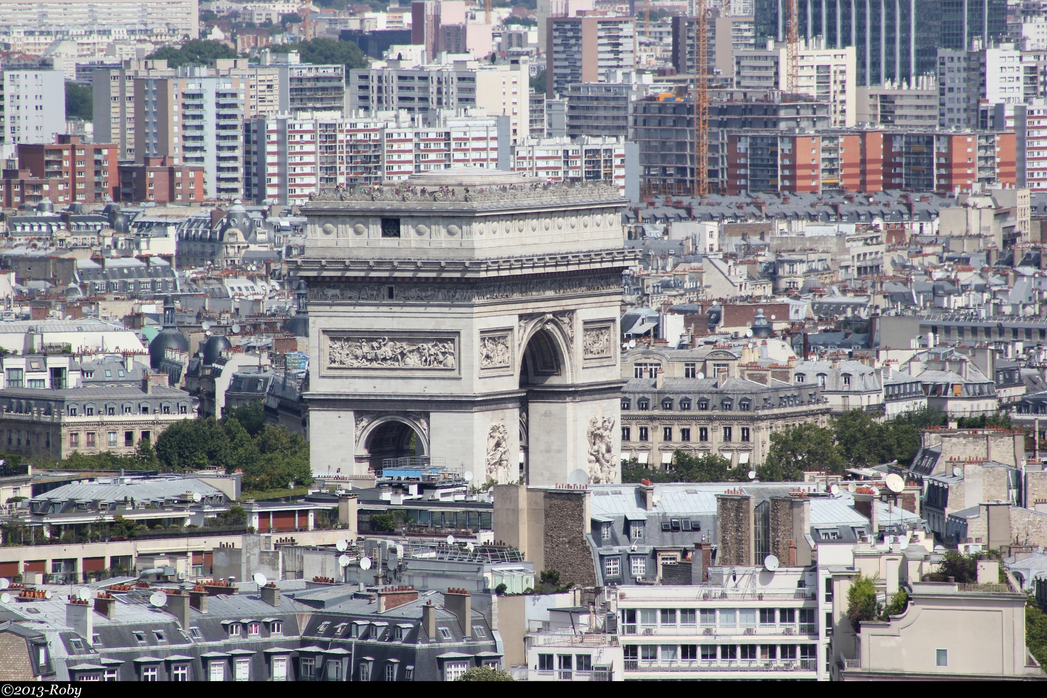 Paris vu de la Tour Eiffel-2013-Roby (10)