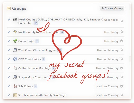 secret facebook groups for the win!