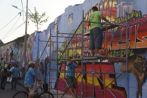 Grafitti festival i gaderne