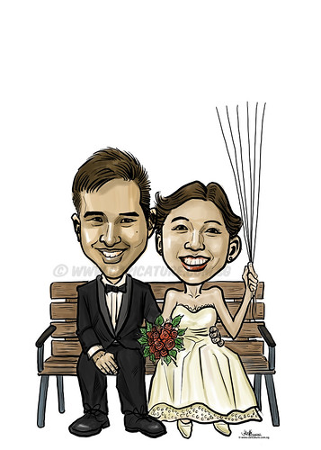 digital wedding caricatures 20062013