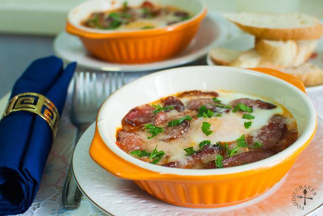 Tuscan Baked Eggs