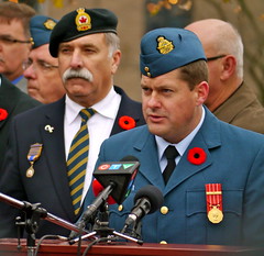 Remembrance Day Ceremony 2013 - Barrie Ontario