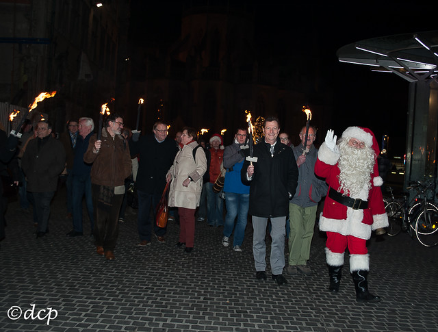 Kerstmarkt Leuven 2013: opening