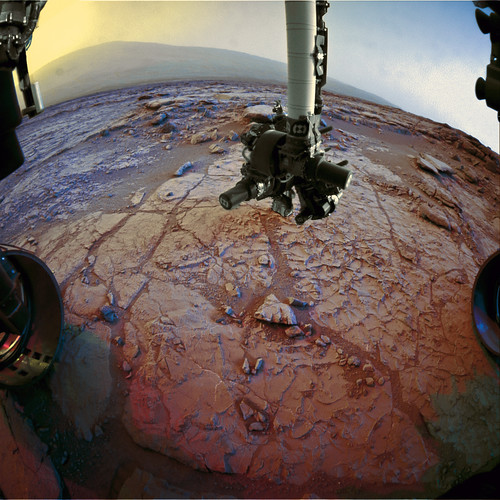Curiosity sol 270 Front Hazcam