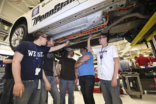 Penn State uses Siemens PLM Software in the design of their EcoCAR2 vehicle.