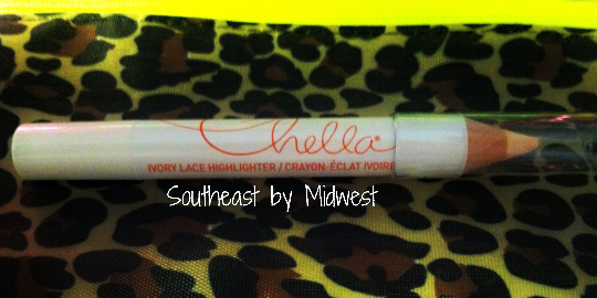Chella Highlighter in Ivory Lace from June Ipsy Reveal on Southeast by Midwest
