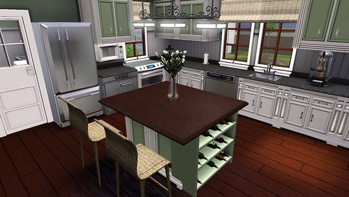 tip: creating an island counter stove hob without using cc, & other