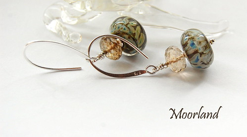 Moorland Earrings by gemwaithnia