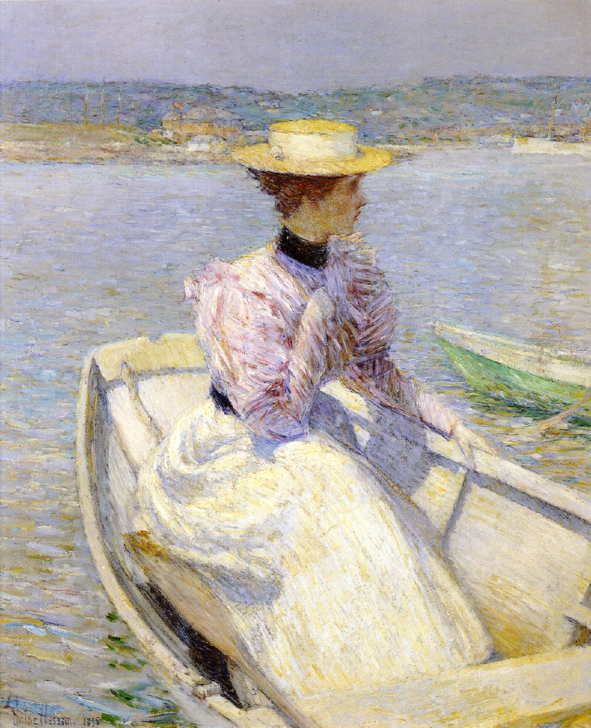 The White Dory by Frederick Childe Hassam - 1895