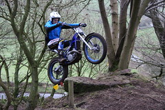 Motorcycle Trial, Derbyshire