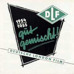 Deutsche London Film Verleihprogramm 1954-55