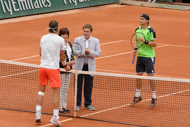 Rafael Nadal and David Ferrer