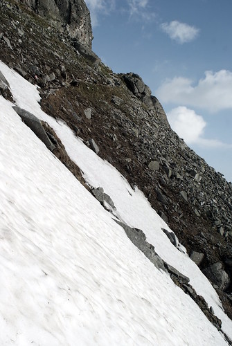 i hate steep snowfields, really hate them.