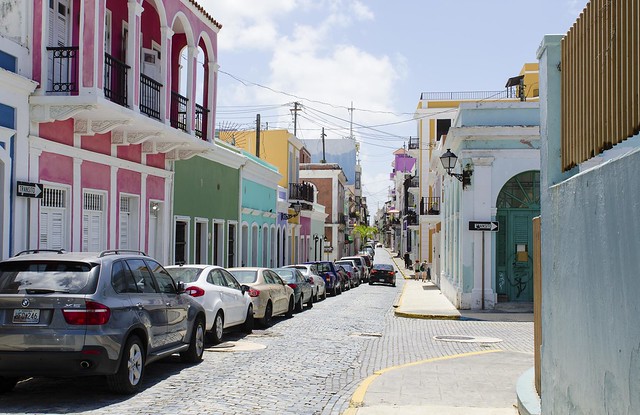 Color of the Streets of Old San Juan