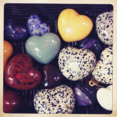 I want a basket full of heart shaped rocks.  Xoxo