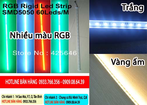 bán đèn led thanh nhôm siêu sáng 5050, 5630, 7020 giá rẻ nhất
